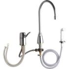 Single Lever Dual Supply Mixing Sink Faucet W/ Spray