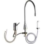 Single Lever Dual Supply Mixing Sink Faucet W/ Spray