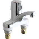 Dual Supply Metering Lavatory Faucet
