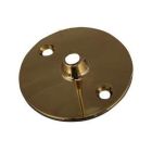 Flange for 340 Ceiling Support, Polished Brass