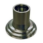 Decorative Flange, 1", Pair, Brushed Nickel