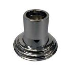 Decorative Flange, 1", Pair, Polished Chrome