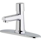 Single Supply Metering Sink Faucet