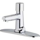 Dual Supply Metering Mixing Sink Faucet