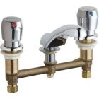 Concealed Dual Supply Metering Sink Faucet