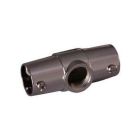 Ceiling Tee for 4150 Rod, Polished Chrome