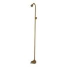 Tub Filler, 50" Riser, Shower Head, Polished Brass