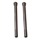 10" Long Tube With Hex Nut for 4502 Unit, Pair, Polished Chrome