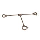 Tub Supply Line Support, Brushed Nickel