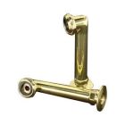 Elbows for Deck Mounting, 6", Pair,  Polished Brass