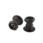 Straight 1/2" Wall Mount Coupler, 1-3/4" Long, Oil Rubbed Bronze