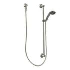 Classic brushed nickel handheld shower