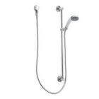 Chrome handheld shower