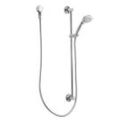 Chrome handheld shower