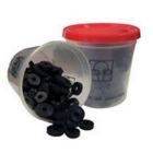 Assorted Black Flat Bibb Washers