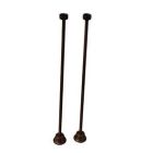 Straight Bath Supplies, No Stops, With Hardware, Oil Rubbed Bronze
