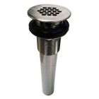 Grid Drain, No Overflow, Brushed Nickel