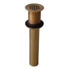 Grid Drain, No Overflow, Polished Brass