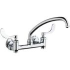 Dual Supply Sink Faucet W/ Integral Supply Stops