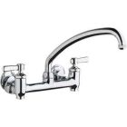 Dual Supply Sink Faucet W/ Integral Supply Stops