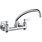 Dual Supply Sink Faucet W/ Integral Supply Stops