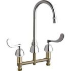 Concealed Dual Supply Concealed  Sink Faucet