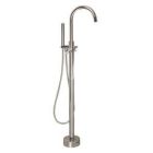 Della Freestanding Gooseneck Filler, Polished Chrome