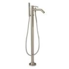 Madon Freestanding Tub Filler, Brushed Nickel