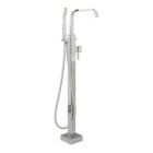 Midori Freestanding Tub Filler, Polished Chrome