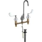 Concealed Dual Supply Sink Faucet W/ Pop-Up Waste