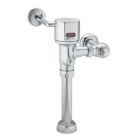 Chrome electronic flush valve 1 1/2" water closet