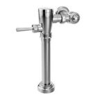 Chrome manual flush valve 1 1/2" water closet
