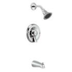 Chrome Posi-Temp(R) tub/shower
