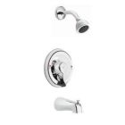 Chrome Posi-Temp(R) tub/shower