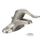 Classic brushed nickel one-handle lavatory faucet