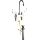 Dual Supply Sink Faucet W/ Pop-Up Waste