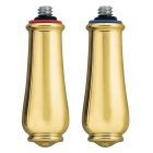 MOEN MONTICELLO SMALL HANDLE KNOB INSERT, POLISHED BRASS