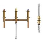 Roman tub with diverter 10" center 1/2" CC connection