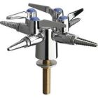 Vandal Proof Turret W/ Four Ball Valves @ 90 Degrees W/ Check