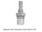 ALTMANS, OLC3JK, .5 LAVATORY FAUCET CERAMIC CARTRIDGE HOT 