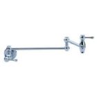 1H Pot Filler Opulence Wall Mt Lvr Hdl