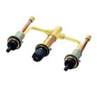 10" CC Fixed RomanTub Rough-In with diverter, IPS/copper sweat inlets with diverter