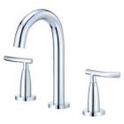 2H Widespread Sonora Trimline Lvr Hdl w/ Touch Down Drain