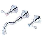 2H TRIM Wall Mt Lav Opulence Lvr Hdl w/ Touch Down Drain