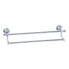 24" Double Towel Bar Brandywood
