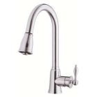 1H Kit, Prince, w/pull down spout, w/optional deck plate 