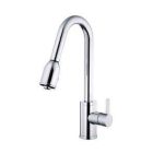 1H Kit, Amalfi,  w/pull down spout, w/optional deck plate