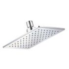 Mono Chic Rectangular showerhead  with brass ball joint, 2.5 gpm max flow