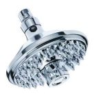 Double Round 6" Sunflower Massage Showerhead, 2.5 gpm max flow