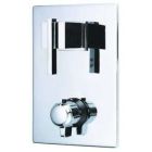 2H TRIM 1/2" Thermostatic Valve Sirius Lvr Hdl